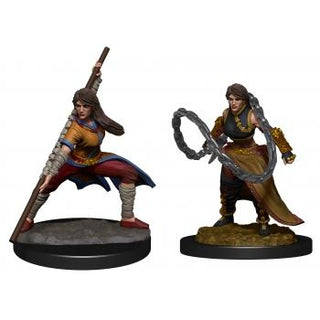 D&D Nolzur's Marvelous Miniatures: Human Monk Female - De Dondersteen