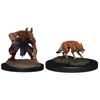 D&D Nolzur's Marvelous Miniatures: Jackalwere & Jackal - De Dondersteen