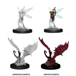 D&D Nolzur's Marvelous Miniatures - Sprite & Pseudodragon - De Dondersteen