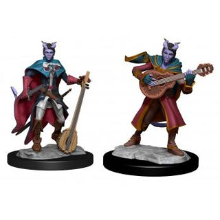 D&D Nolzur's Marvelous Miniatures: Tiefling Bard Female - De Dondersteen