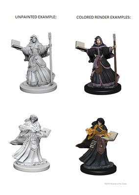 D&D Nolzur's Marvelous Unpainted Miniatures - Human Female Wizard - De Dondersteen