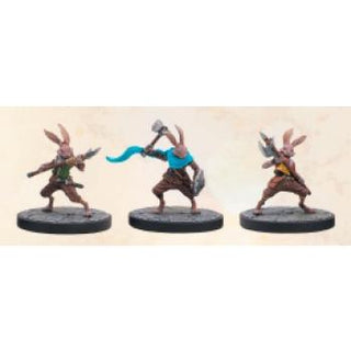 D&D The Wild Beyond the Witchlight - Harengon Brigands (3 figs) - De Dondersteen