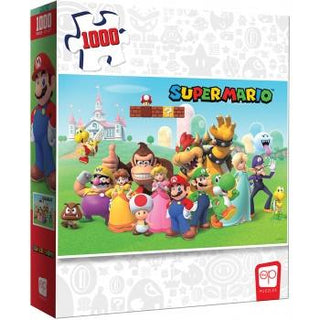 Super Mario Mushroom Kingdom 1000 Piece Puzzle - De Dondersteen