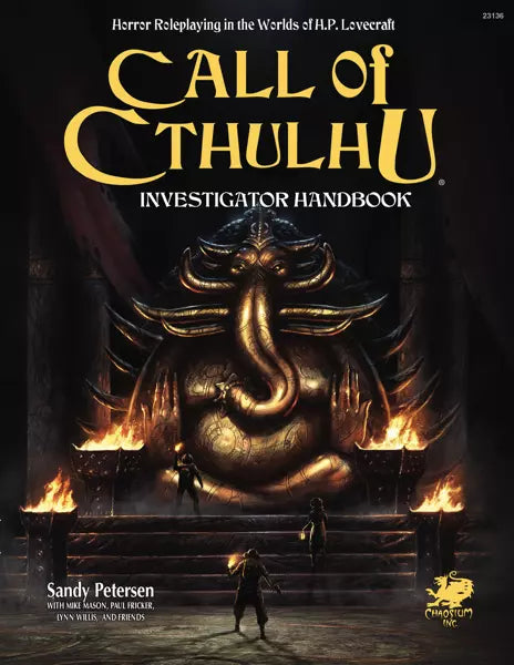Call of Cthulhu - Investigator Handbook - EN