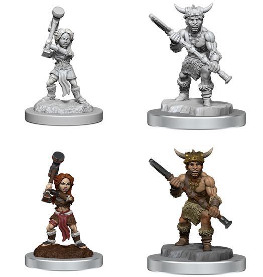 D&D Nolzur's Marvelous Miniatures: Halfling Barbarians - De Dondersteen