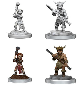 D&D Nolzur's Marvelous Miniatures: Halfling Barbarians - De Dondersteen