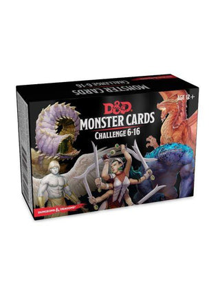 D&D Monster Card Deck Levels 6-16 (74 Cards) - De Dondersteen