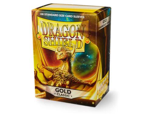 Dragon Shield 100 Gold Sleeves
