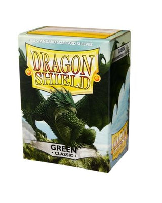 Dragon Shield 100 Green Sleeves - De Dondersteen