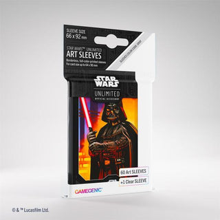 Gamegenic - Star Wars: Unlimited Art Sleeves - Darth Vader - De Dondersteen