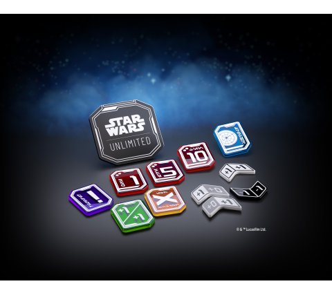 Gamegenic - Star Wars: Unlimited Acrylic Tokens - De Dondersteen