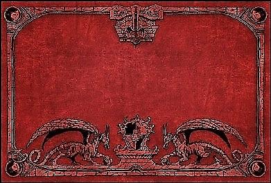 Playmat Rood