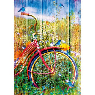 Bluebirds on a Bicycle Puzzle