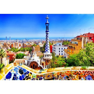 Park Güell, Barcelona Puzzel