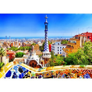 Park Güell, Barcelona Puzzel