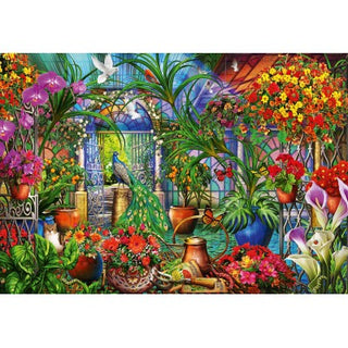 Tropical Green House Puzzel
