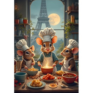Little Chefs of Paris Puzzel