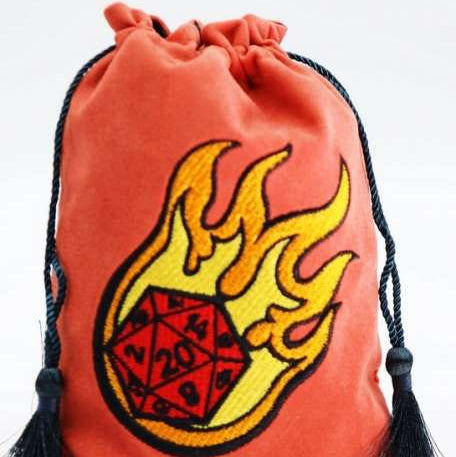 Dice Bag Dice Fireball