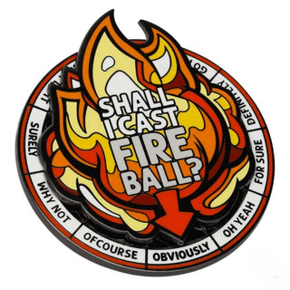 Casting Fireball Spinner Pin - De Dondersteen