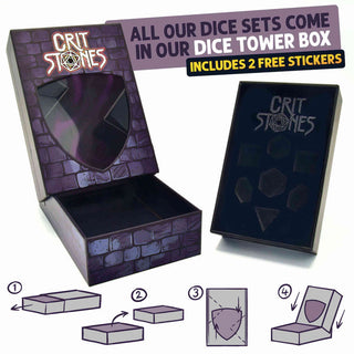 Orbeus Liquid Core RPG Dice Set - De Dondersteen