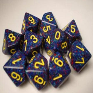 Twilight Speckled D10 Dobbelsteen Set (10 stuks) - De Dondersteen
