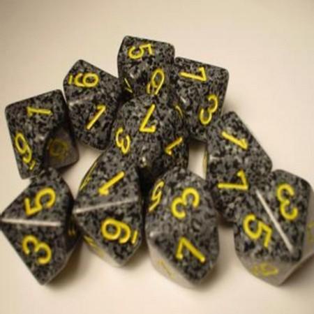 Urban Camo Speckled D10 Dobbelsteen Set (10 stuks)