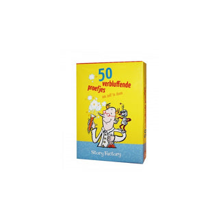 50 verbluffende proefjes om zelf te doen - De Dondersteen