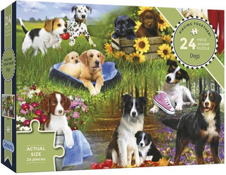 Dogs - Piecing Together Puzzel (24 stukjes) - De Dondersteen