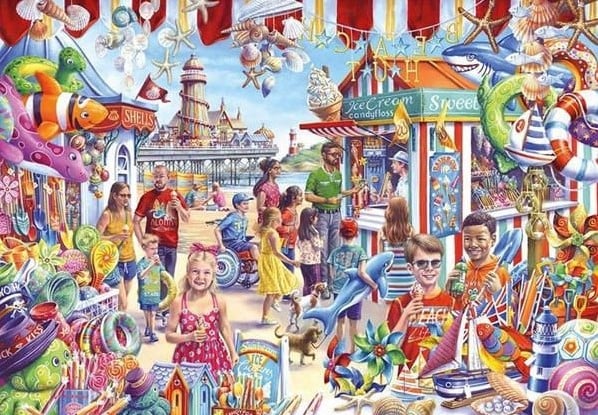 Gibsons Seaside Souvenirs (250XL). - De Dondersteen