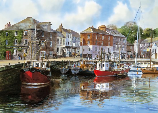 Padstow Harbour Puzzel (1000 stukjes)