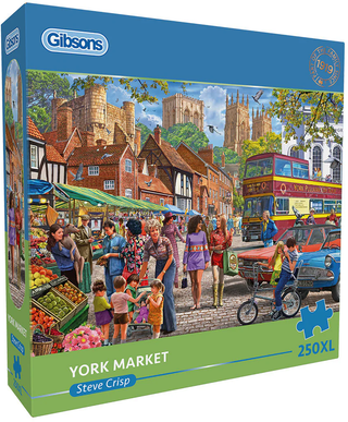 Steve Crisp - York Market Puzzel (250XL stukjes) - De Dondersteen