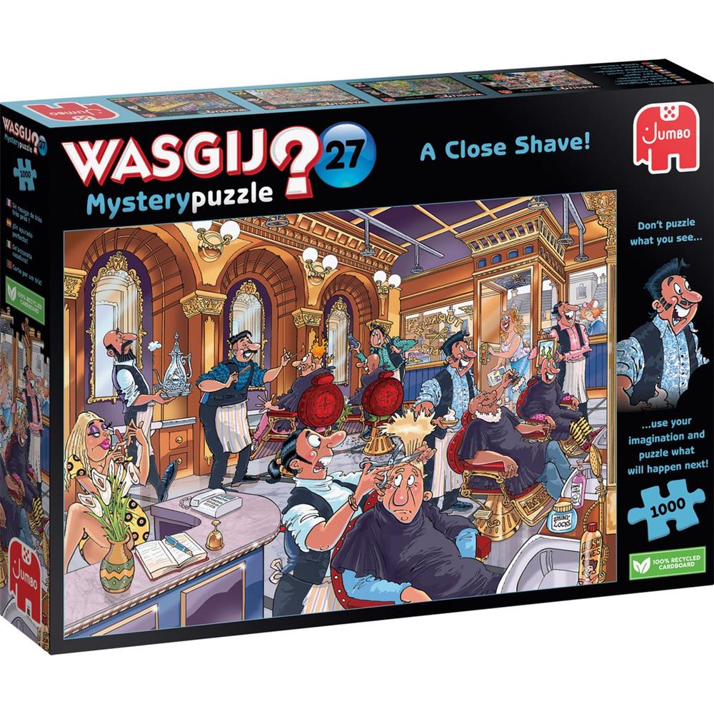 Wasgij Mystery 27 Vlam In De Pan! 1000 stukjes - De Dondersteen