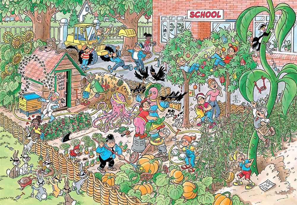 De Schooltuin - Jan van Haasteren Junior (360) - De Dondersteen