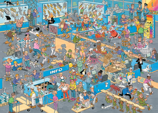 De Verbouwing & Doe-Het-Zelfwinkel - Jan van Haasteren (2×1000) - De Dondersteen