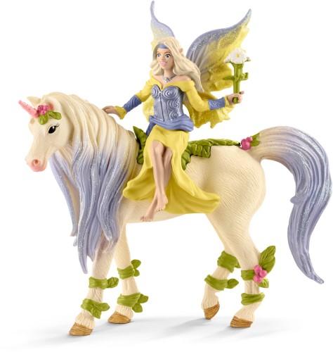 Elf Sera met bloemen eenhoorn Schleich