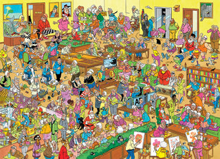 Het Bejaardentehuis - Jan van Haasteren (1000) - De Dondersteen