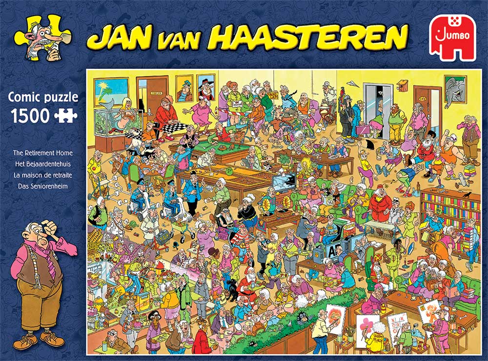 Het Bejaardentehuis - Jan van Haasteren (1000)
