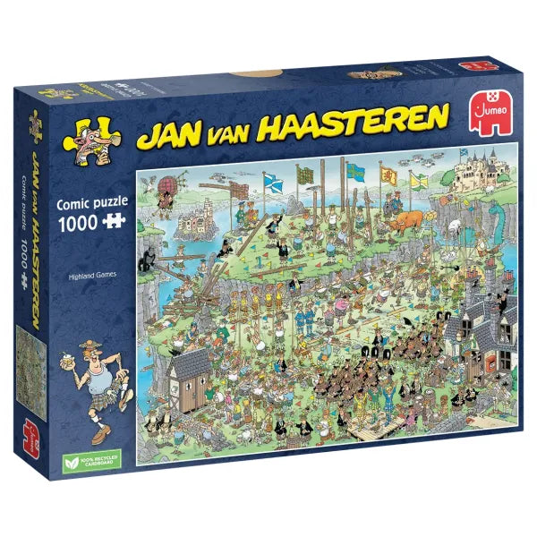 Highland Games - Jan van Haasteren (1000)
