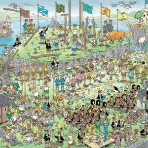 Highland Games - Jan van Haasteren (1000)