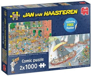 Hollandse Tradities - Jan van Haasteren (2x 1000) - De Dondersteen