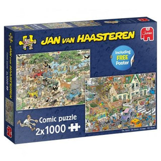JvH - Safari & De storm (2x1000) - De Dondersteen