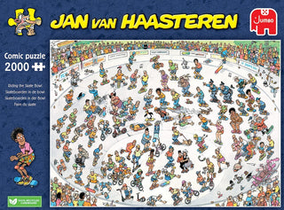 Skateboarden in de Bowl - Jan van Haasteren (2000) - De Dondersteen