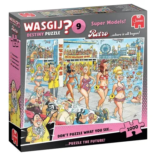 Wasgij Retro Destiny 9 - Topmodellen! (1000) - De Dondersteen