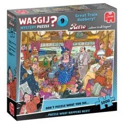 Wasgij Retro Mystery 9 - De Grote Treinroof! (1000) - De Dondersteen