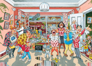 Wasgij Retro Original 9 - Klein Verbouwinkje (1000) - De Dondersteen