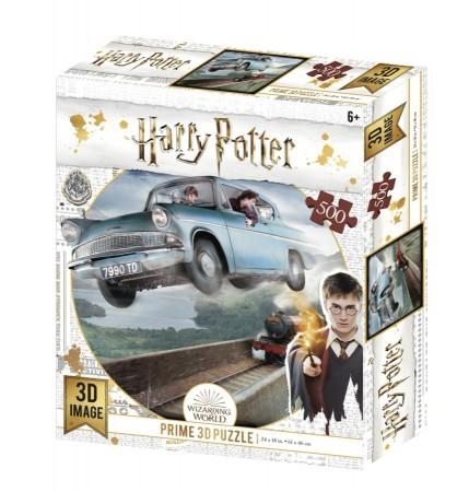 3D Image Puzzel - Harry Potter Ford Anglia (500) - De Dondersteen