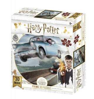 3D Image Puzzel - Harry Potter Ford Anglia (500) - De Dondersteen