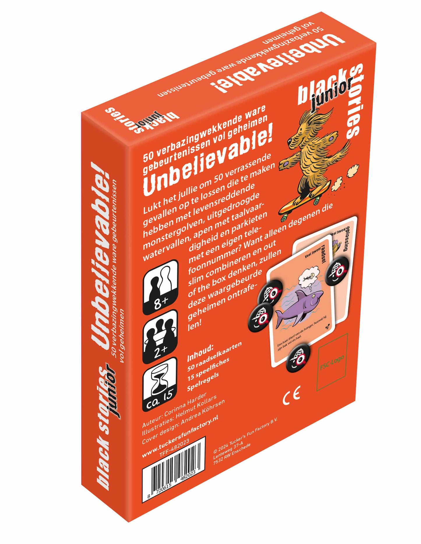Black Stories Junior - Unbelievable! - De Dondersteen