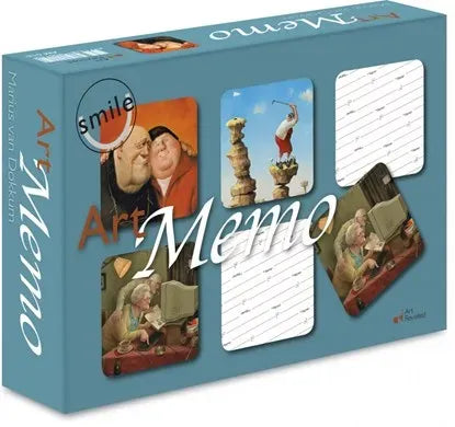 Marius van Dokkum Art Memo - Smile - De Dondersteen