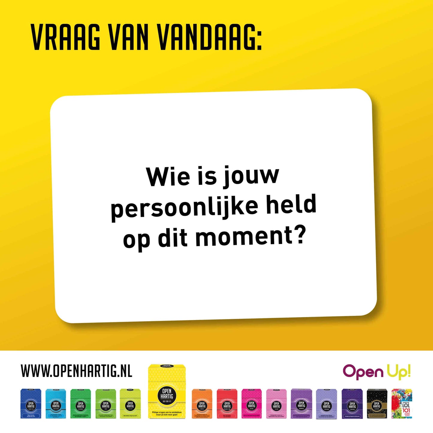 Openhartig Go For It! - De Dondersteen